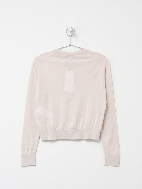 BABY FOX PATCH REGULAR CARDIGAN_MARBLE 0134